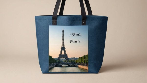 Tote bag personnalisé paris: l'accessoire éco-responsable tendance